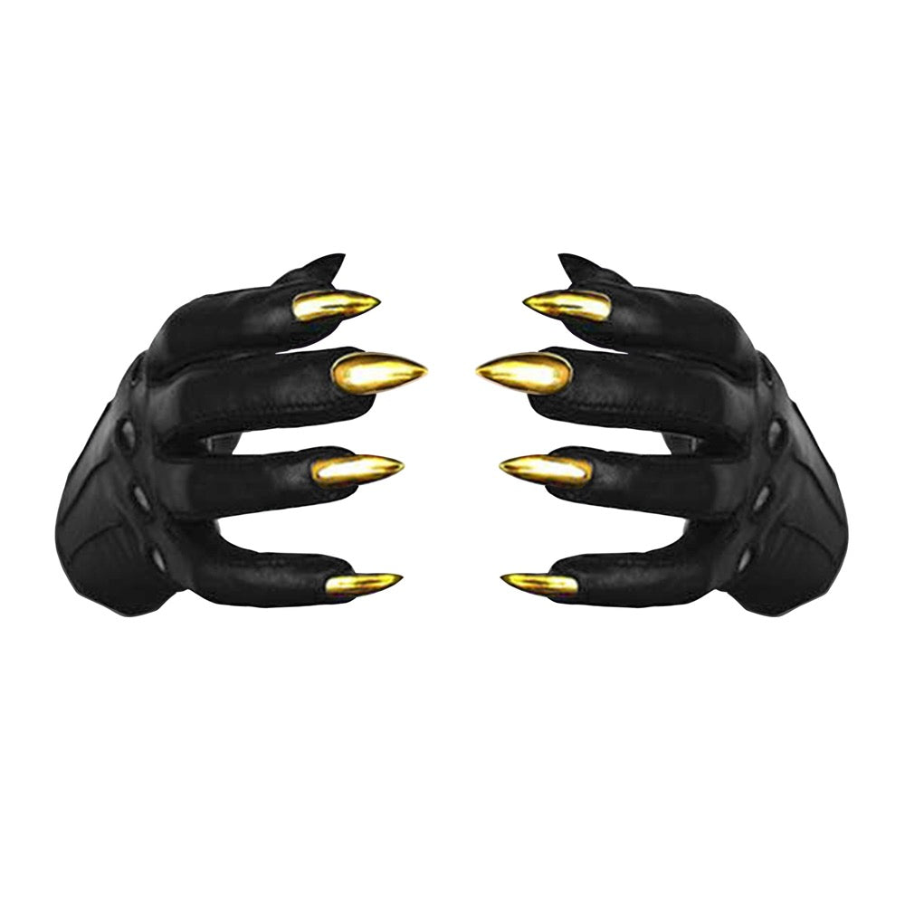 BLACK SARAH NAIL GLOVES