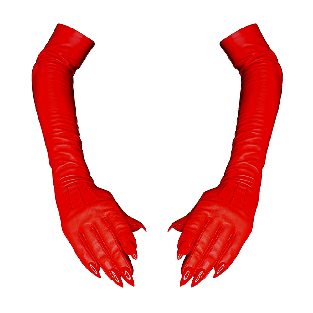 RED OPERA NAIL GLOVES