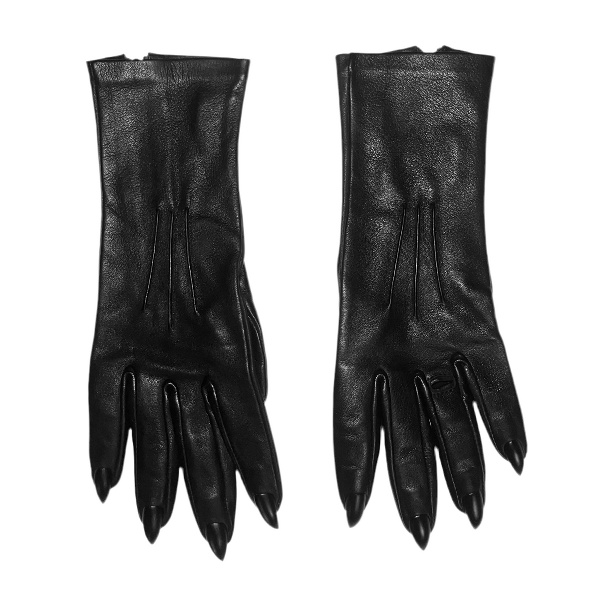 SAMPLE SALE EXT LENGTH RING FINGER NAIL GLOVES WOMENS 7.5