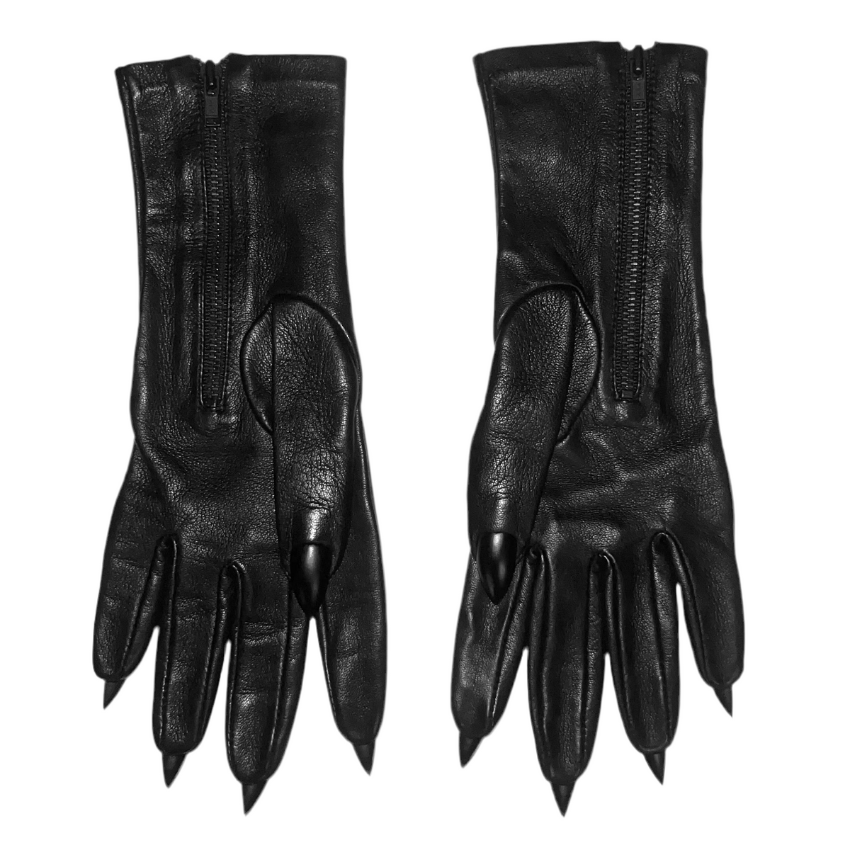 SAMPLE SALE EXT LENGTH RING FINGER NAIL GLOVES WOMENS 7.5