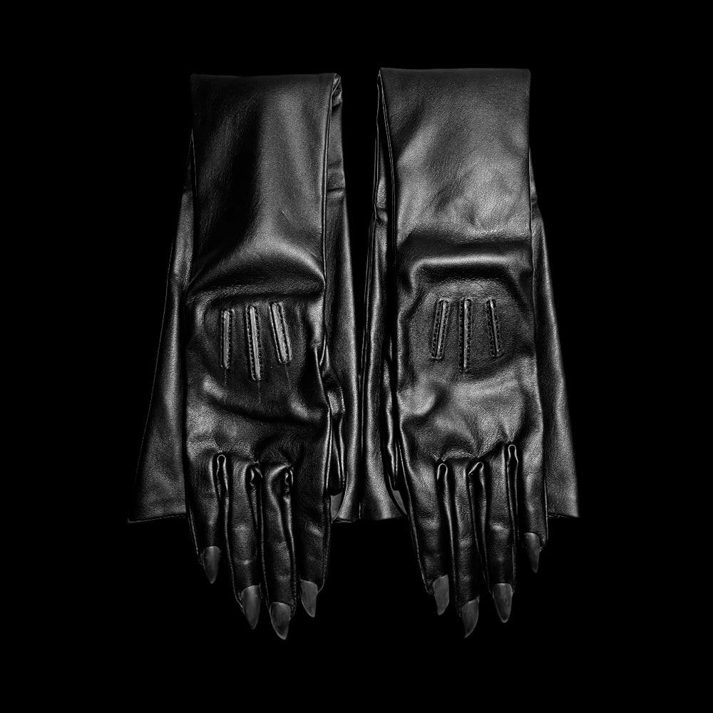 SAMPLE SALE BLACK OPERA NAIL GLOVES (VEGAN) WOMENS 7.5