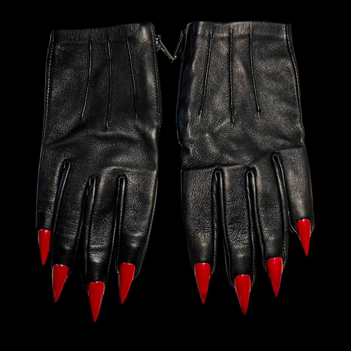 SAMPLE SALE DAGGER NAIL GLOVES WOMENS 8.0