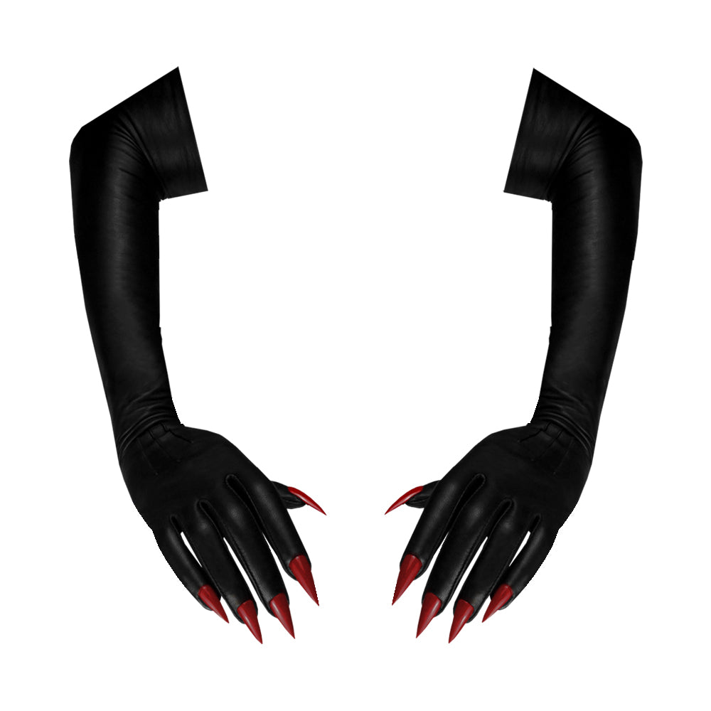 DAGGER OPERA NAIL GLOVES LONG