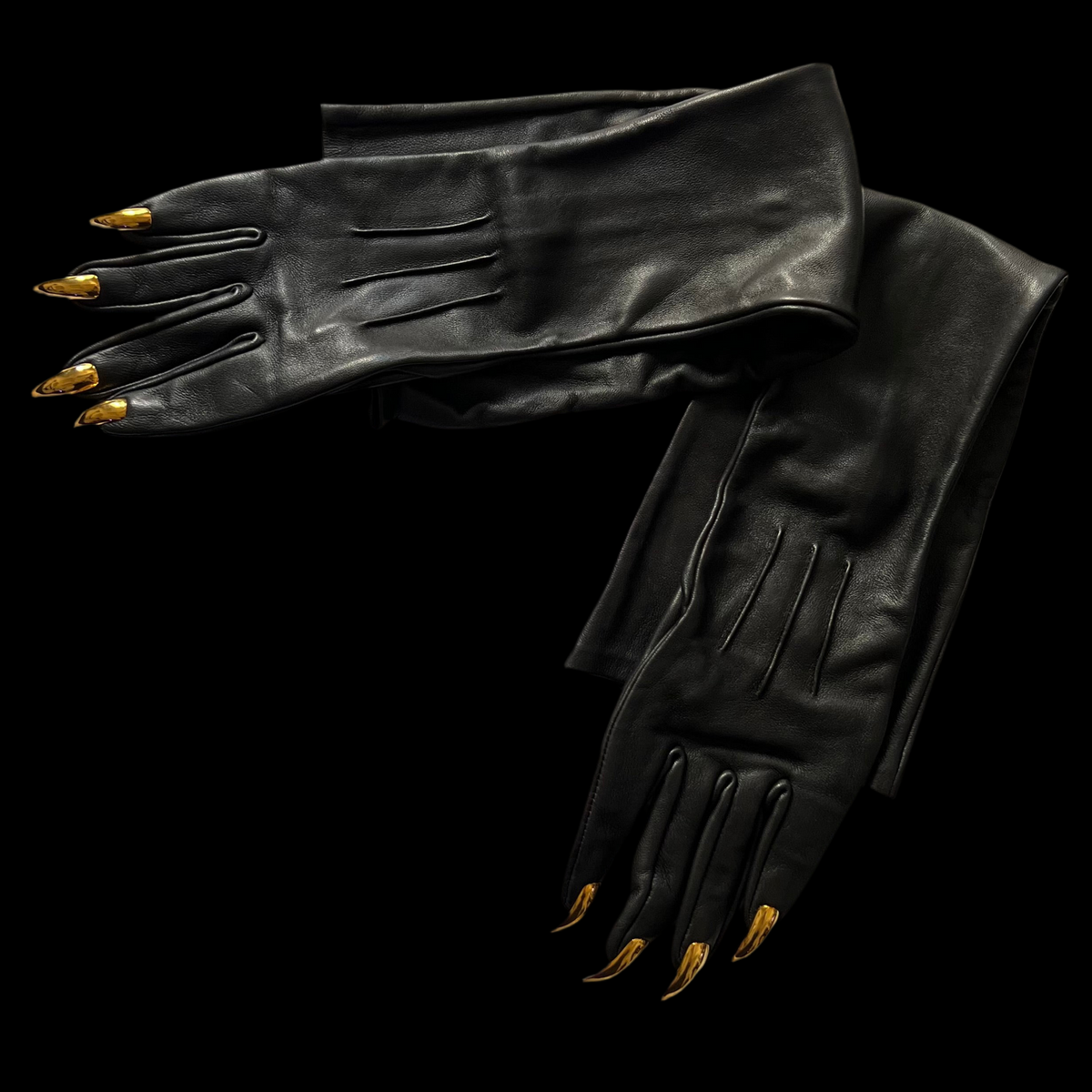 SAMPLE SALE XL STILETTO NAIL OPERA GLOVES MENS  9.5