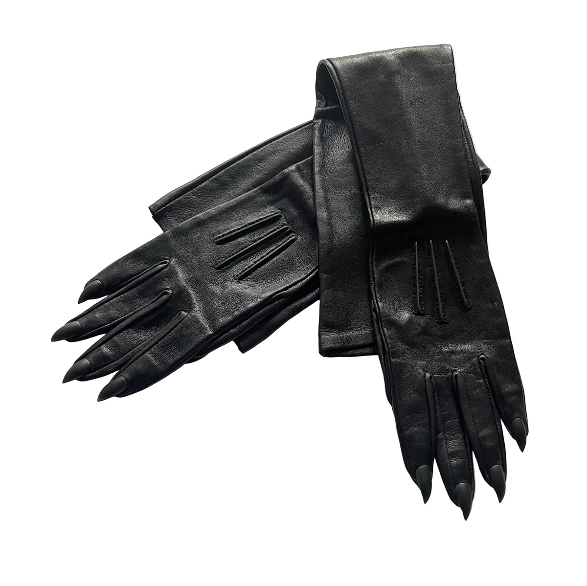 SAMPLE SALE BLACK OPERA NAIL GLOVES WOMENS 7.5