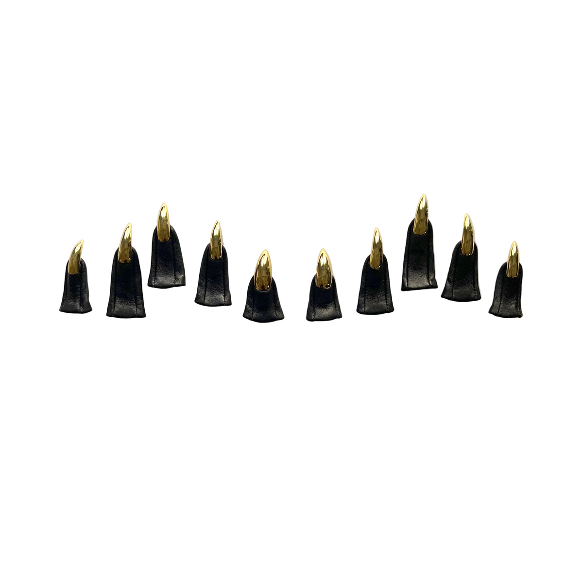 SAMPLE SALE (VEGAN) XL STILETTO NAIL TALON TIPS - WOMEN'S 8.0