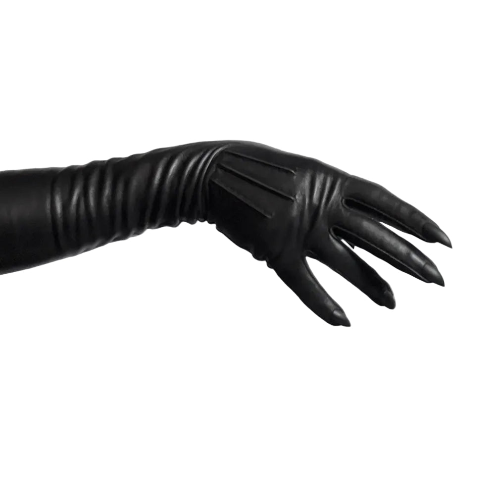 SAMPLE SALE BLACK OPERA NAIL GLOVES WOMENS 7.5