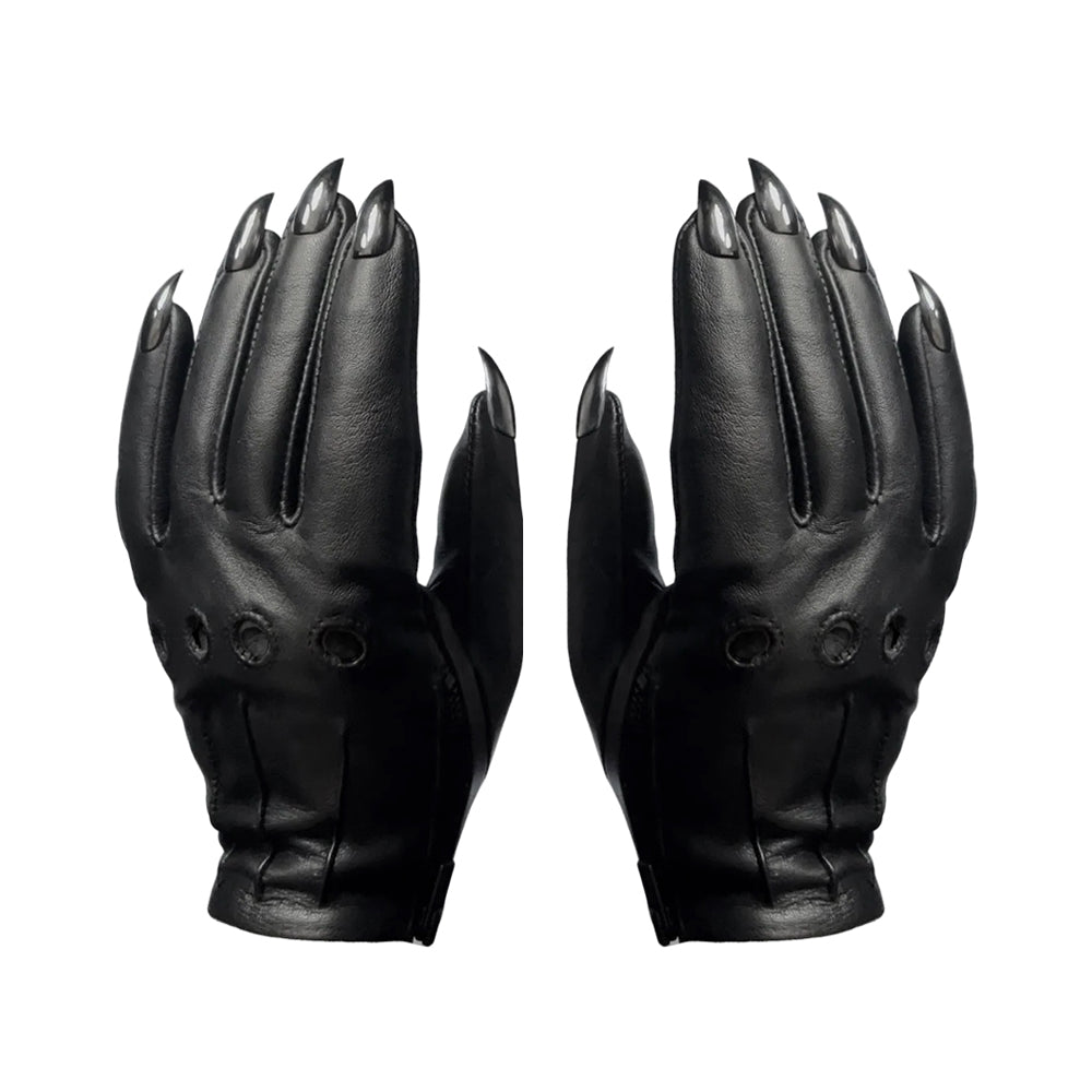 SAMPLE SALE BLACK SARAH NAIL GLOVES - MEN'S 9.5