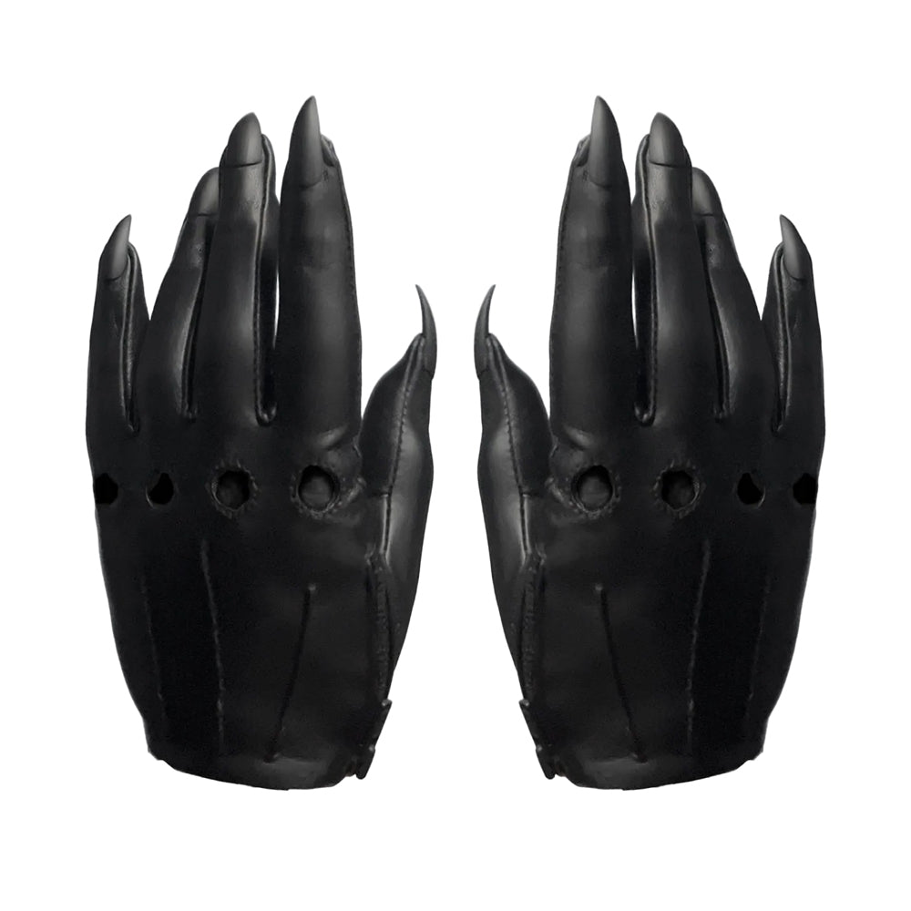 SAMPLE SALE BLACK SARAH NAIL GLOVES  WOMENS 7.0