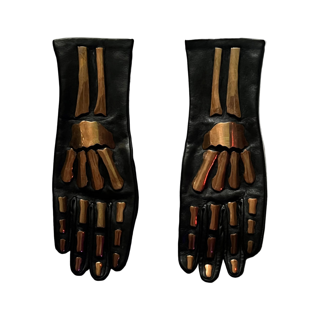 SAMPLE SALE COPPER EXT METAL BONES GLOVES - MEN'S 9.5