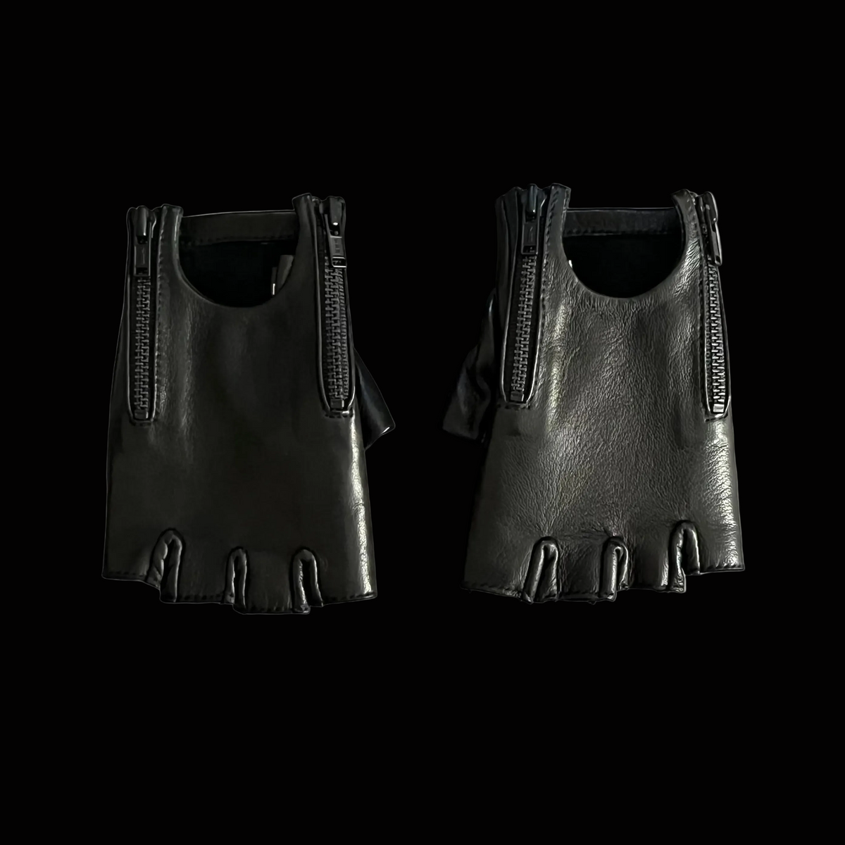 SAMPLE SALE DOUBLE ZIP GLOVES WOMENS 7.5