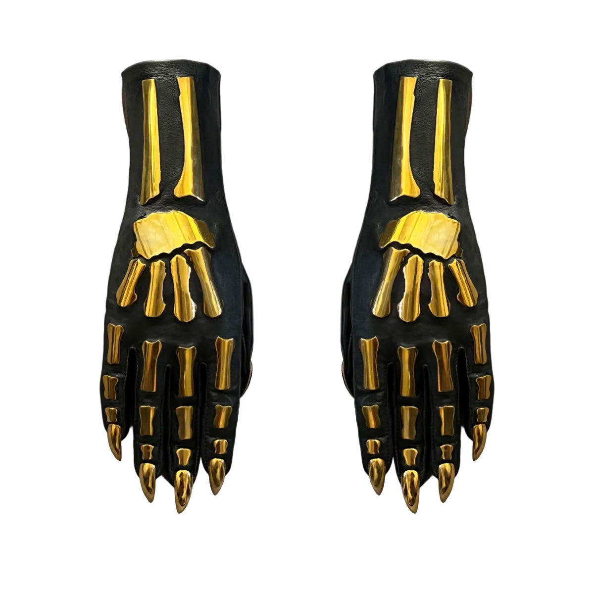 SAMPLE SALE EXT XL STILETTO METAL BONES GLOVES - WOMEN'S 7.5