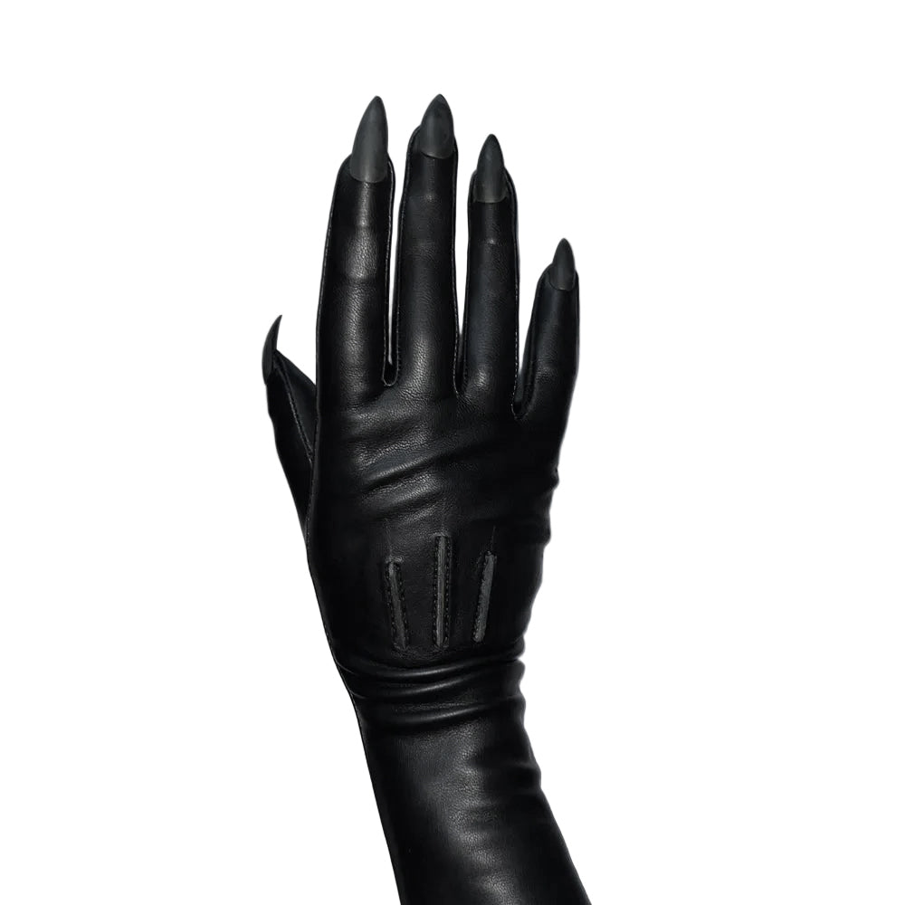 SAMPLE SALE BLACK OPERA NAIL GLOVES (VEGAN) WOMENS 7.5