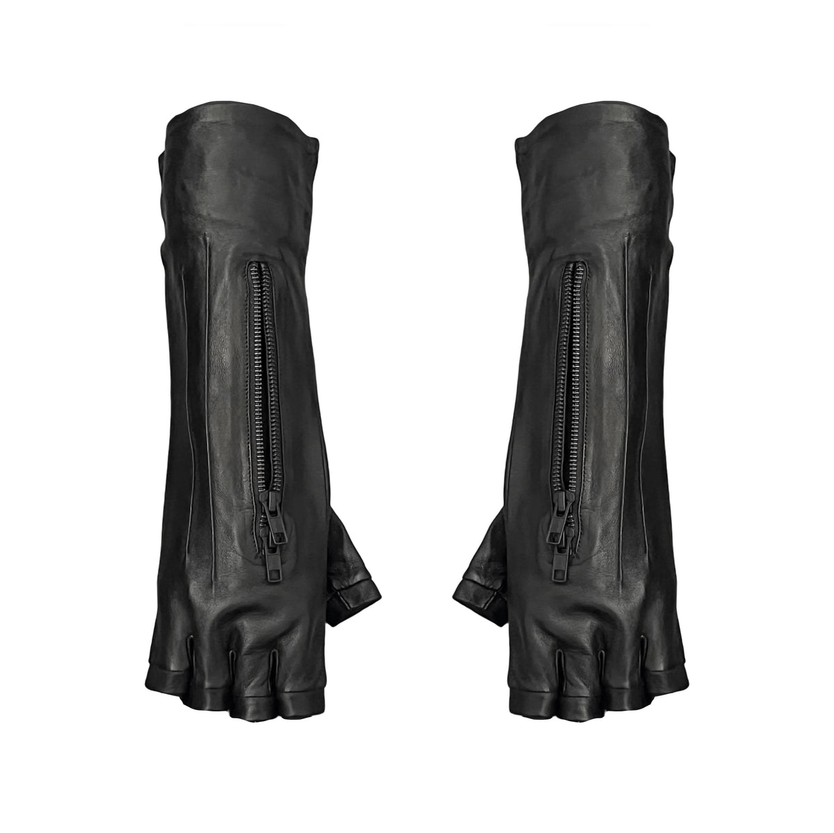 SAMPLE SALE LONG FINGER CUFF DOUBLE ZIP GLOVES MENS 9.0