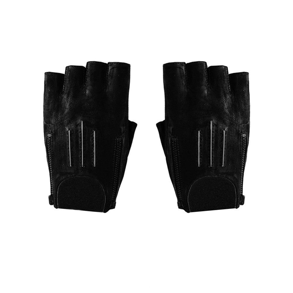 TRINITY DOUBLE ZIP GLOVES – MAJESTY BLACK