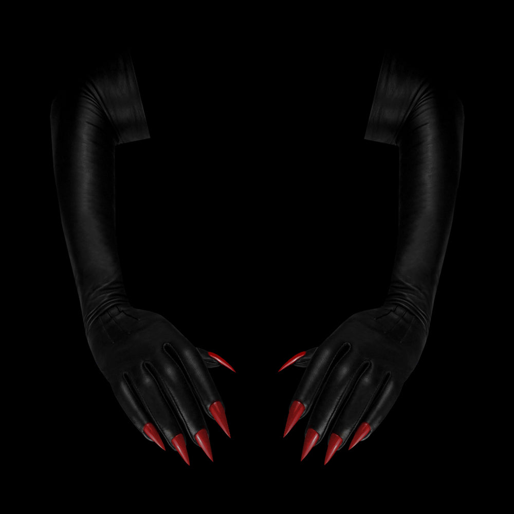 DAGGER OPERA NAIL GLOVES LONG