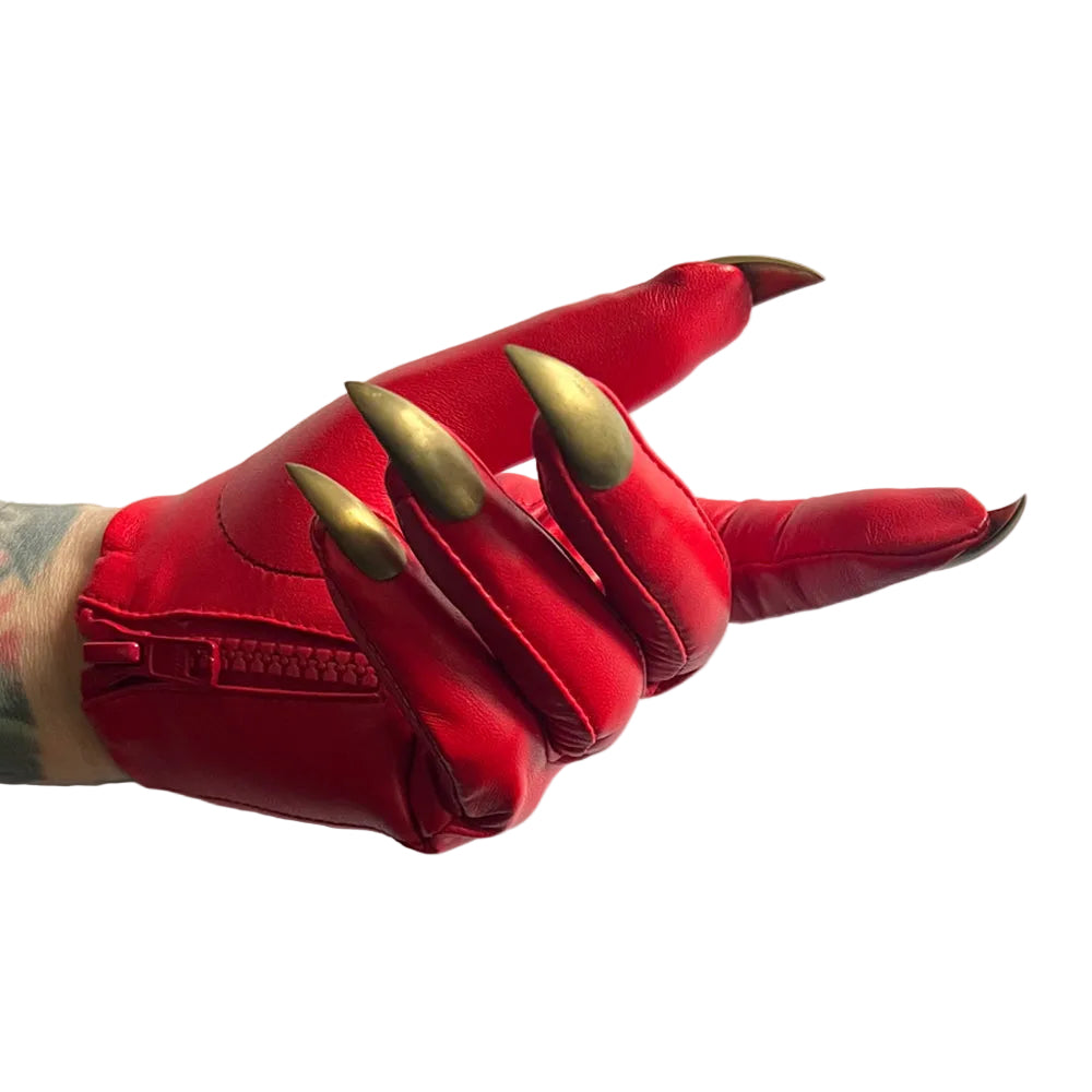 SAMPLE SALE VAMP NAIL GLOVES WOMENS 7.5