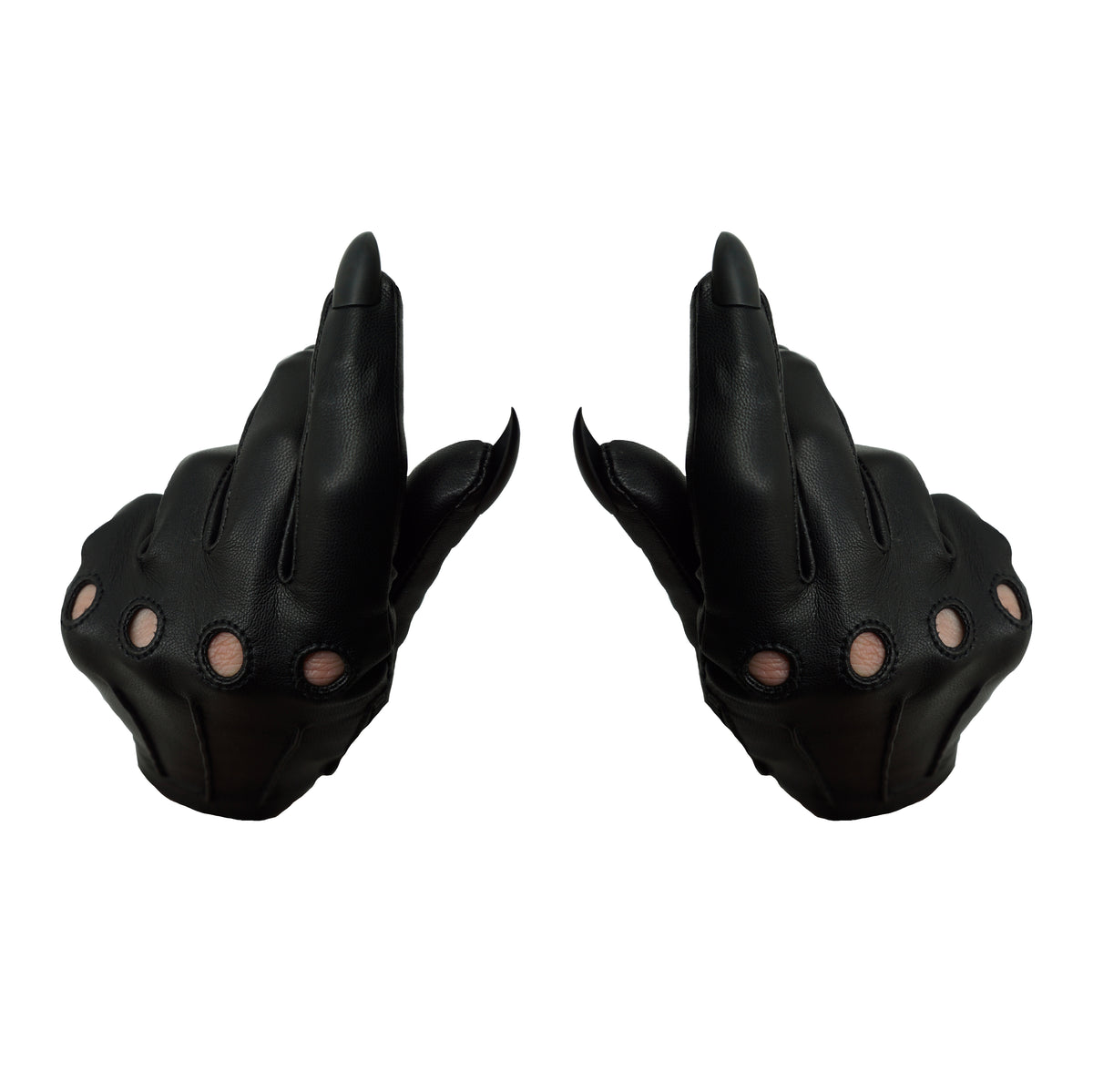 BLACK SARAH NAIL GLOVES
